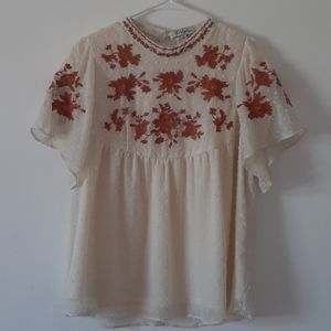 Polagram Blouse from Olive Ave Boutique